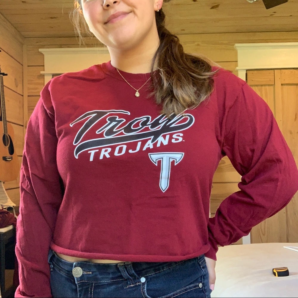 Long Sleeve Crop Top